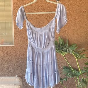 Baby blue Lulus M mini dress